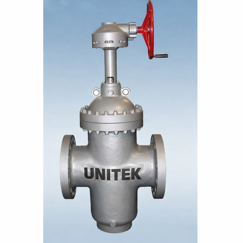 through conduict valve
