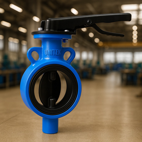 Lever Operated Butterfly Valve