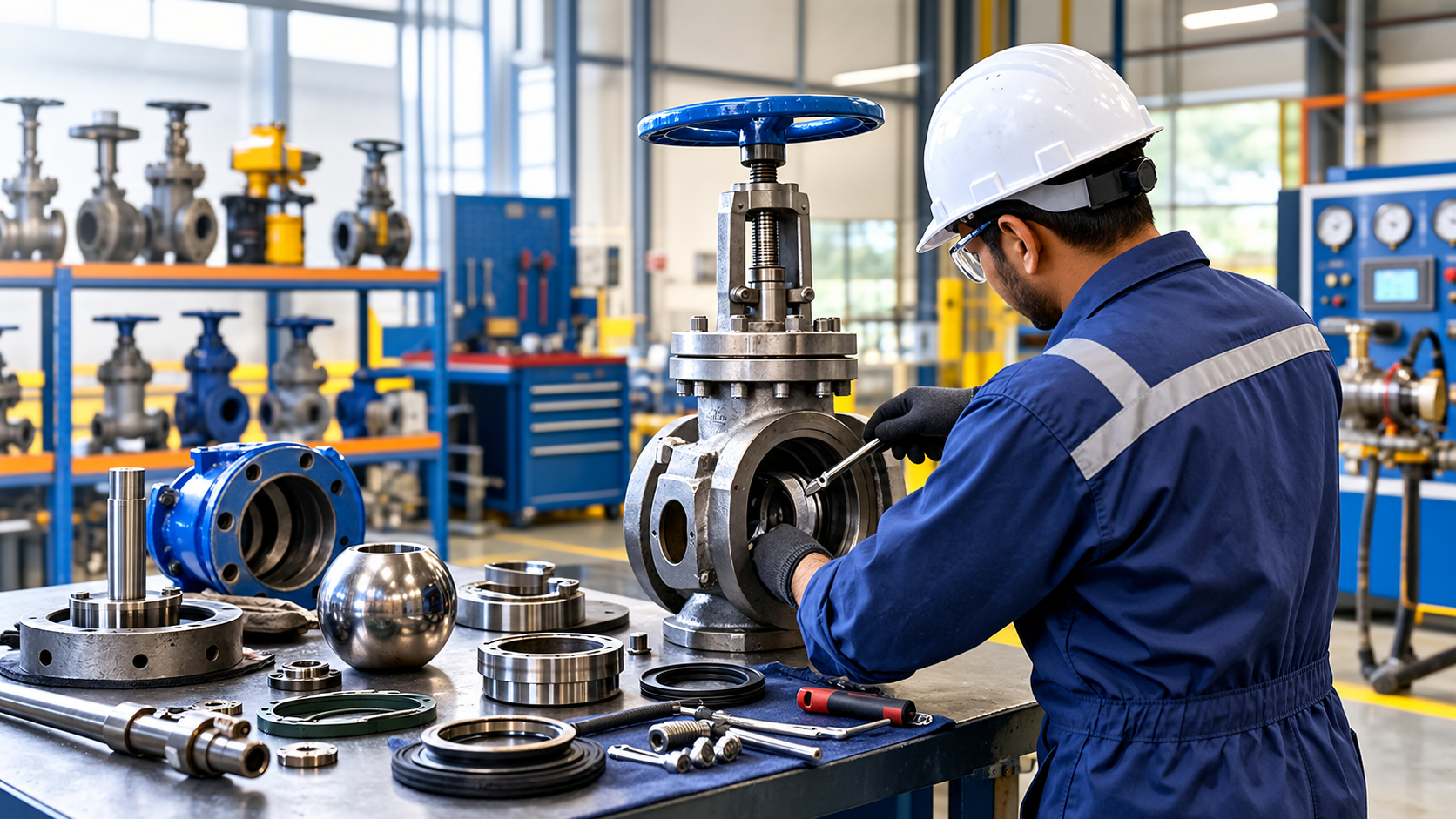 Industrial Valve Overhauling