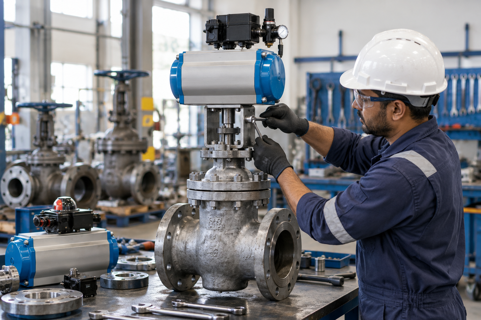 Industrial Valve Modification