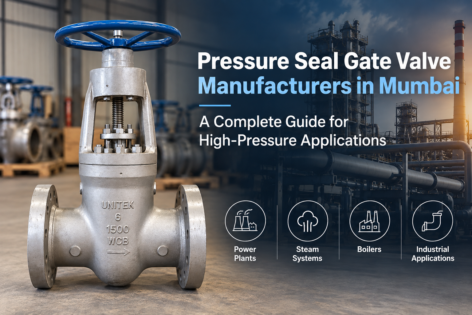 pressure seal gate valve manufacturer